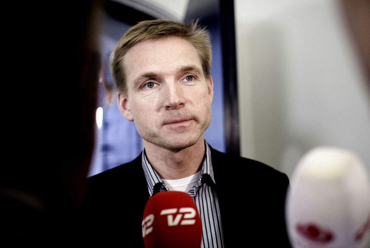 Dansk Folkepartis formand Kristian Thuelsen Dahl kan glæde sig over flotte tal i meningsmålingerne for hans parti, som for første gang ville blive landets største, hvis der var valg i morgen..
