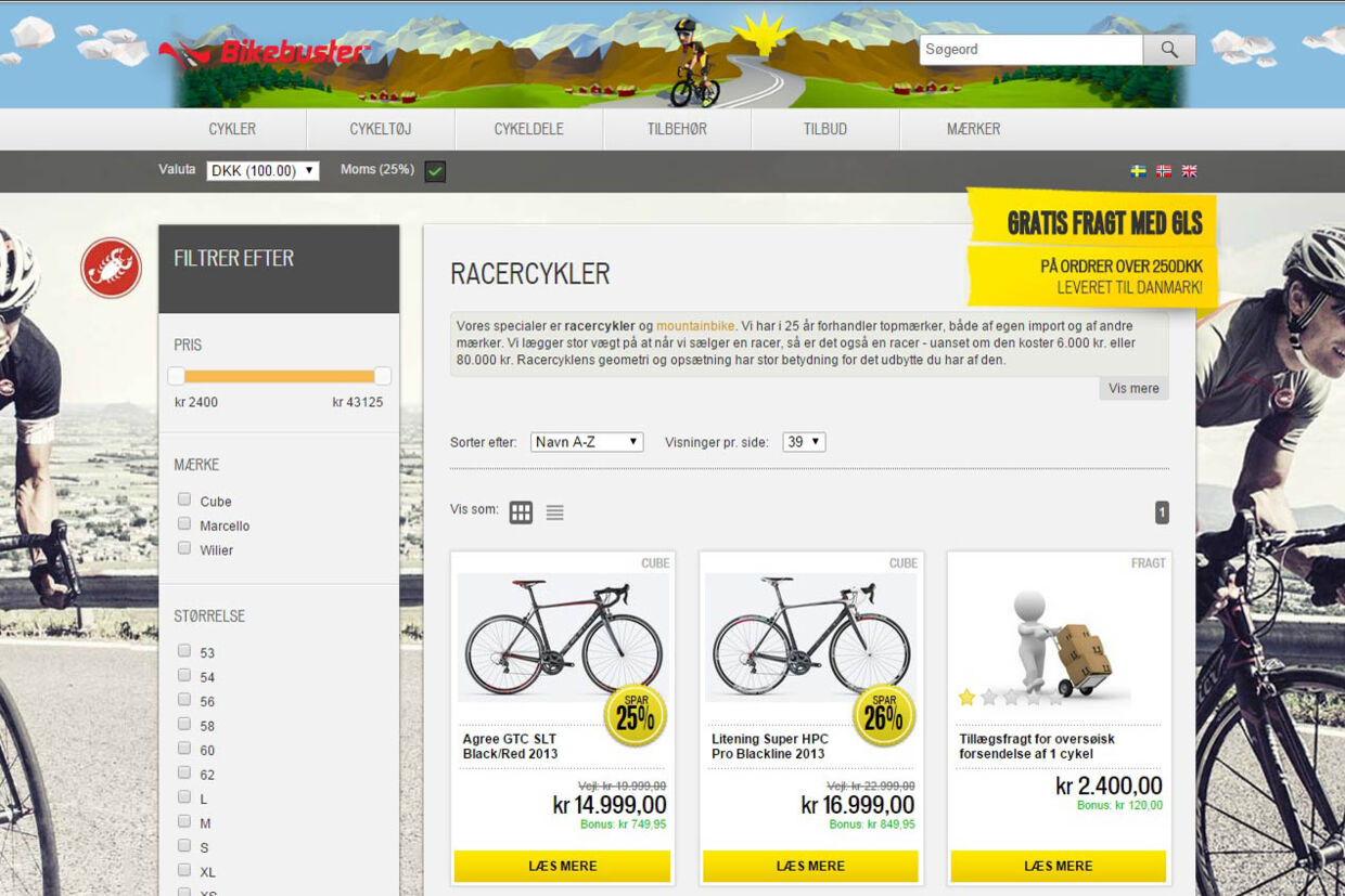Selskabet Bikebuster, som er blevet kendt ofr at sælge cykeludstyr med store rabatter på nettet, er blevet begæret konkurs.