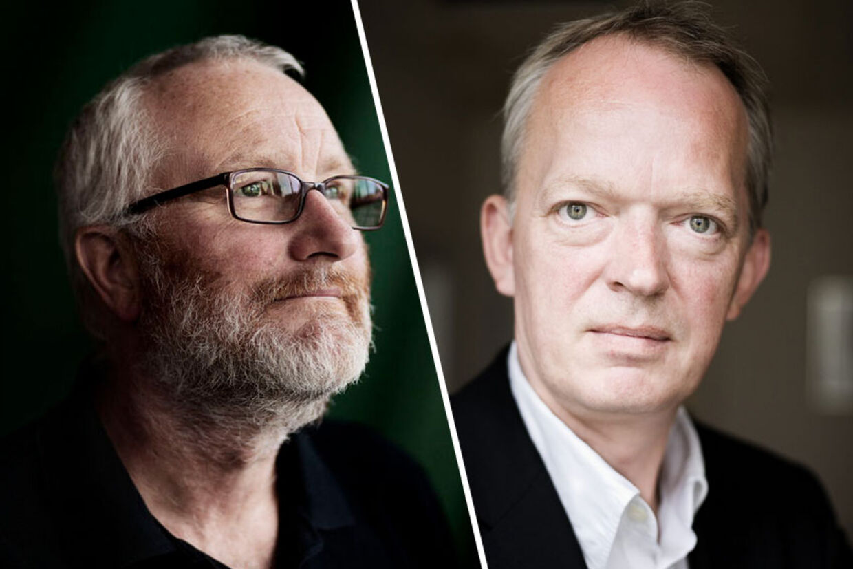 Peter Aalbæk Jensen, direktør for filmselskabet Zentropa og Henrik Bo Nielsen, direktrør for Det Danske Filminstitut