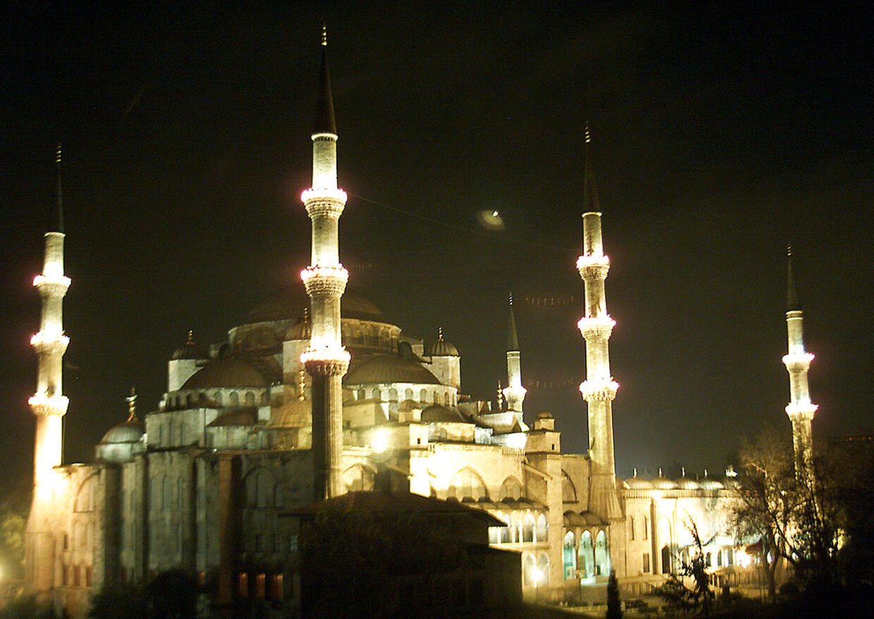 På den fem dage lange studietur til Istanbul kunne de 30 ildsjæle fra Nørrebro bl.a. nyde den berømte Blå Moské.