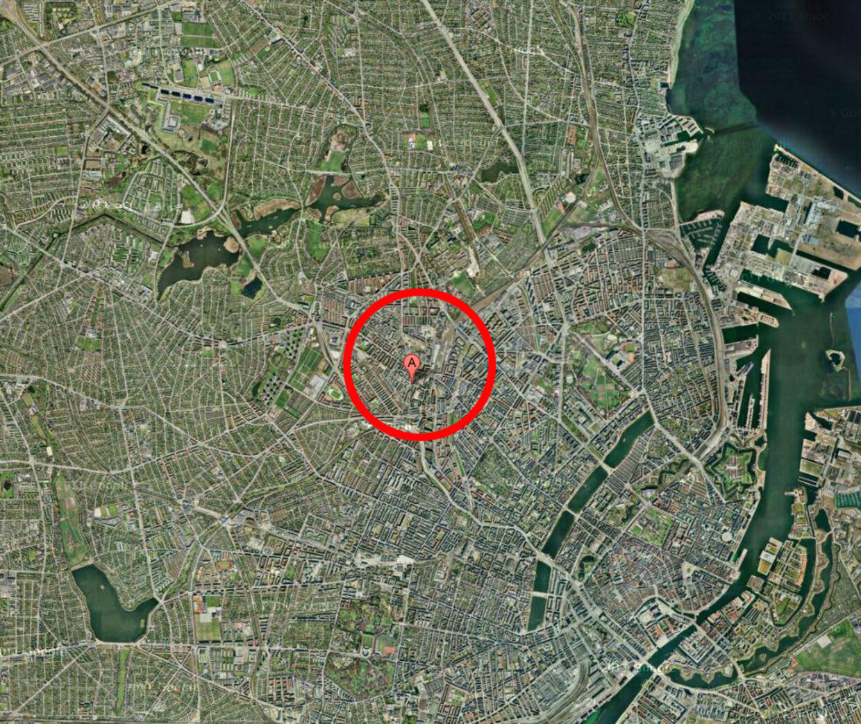 Den 25-årige blev stukket ned på hejrevej i København.