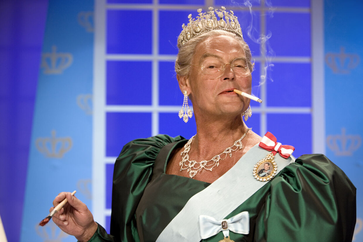 Ulf Pilgaard som Dronning Margrethe