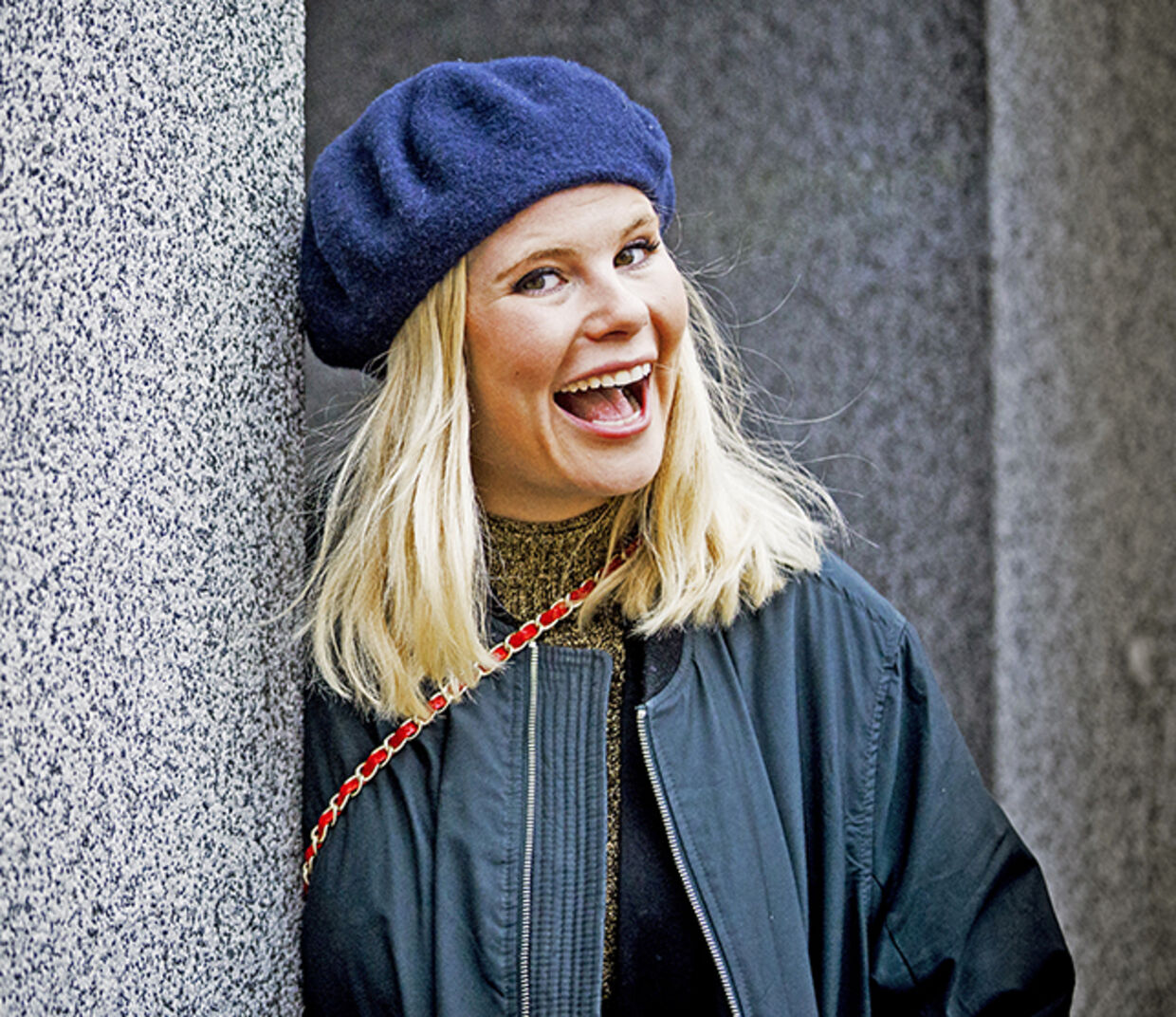 Den kække stil er et af Sofie Lindes varemærker og har været med til at sikre hendes store gennembrud.&nbsp; Foto: Lars E. Andreasen