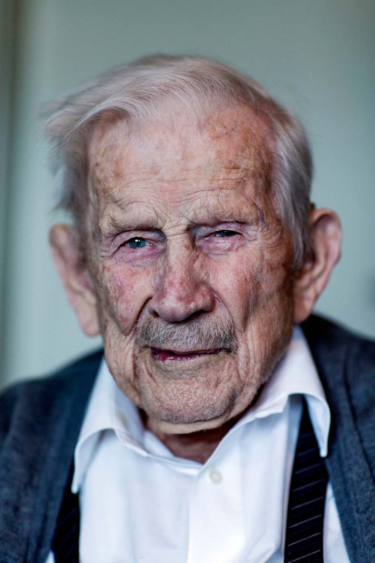 Georg Jensen er født den 14. juni 1906. I søndags fyldte han 109 år.