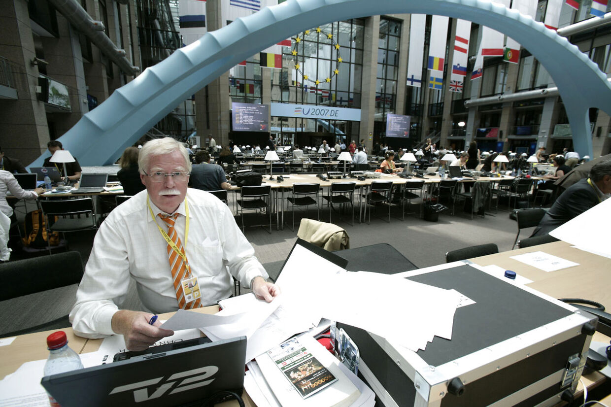 Den mangeårige tv-journalist Thorkild Dahl har valgt at sige farvel til TV 2 efter næsten 27 år. Fotoet er fra 2007.