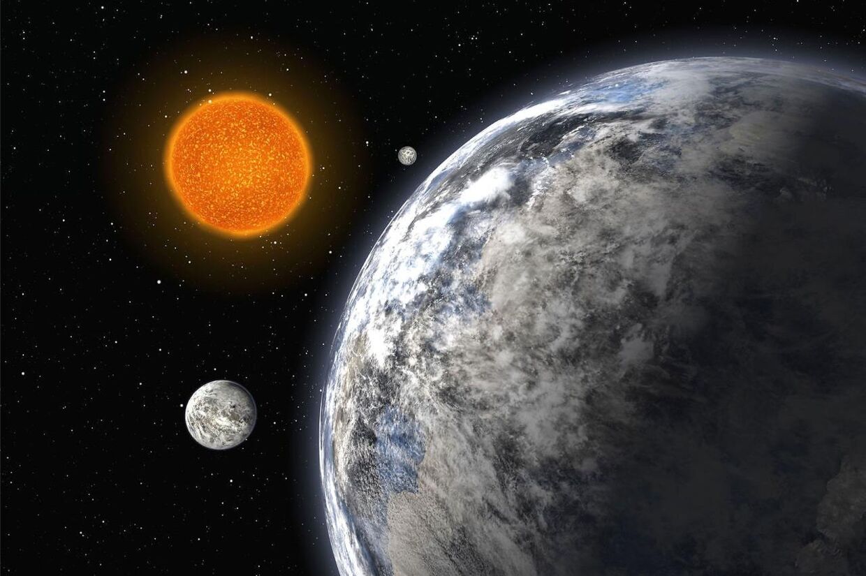 Fremmede planeter om en fremmed sol - og måske fremmed liv?