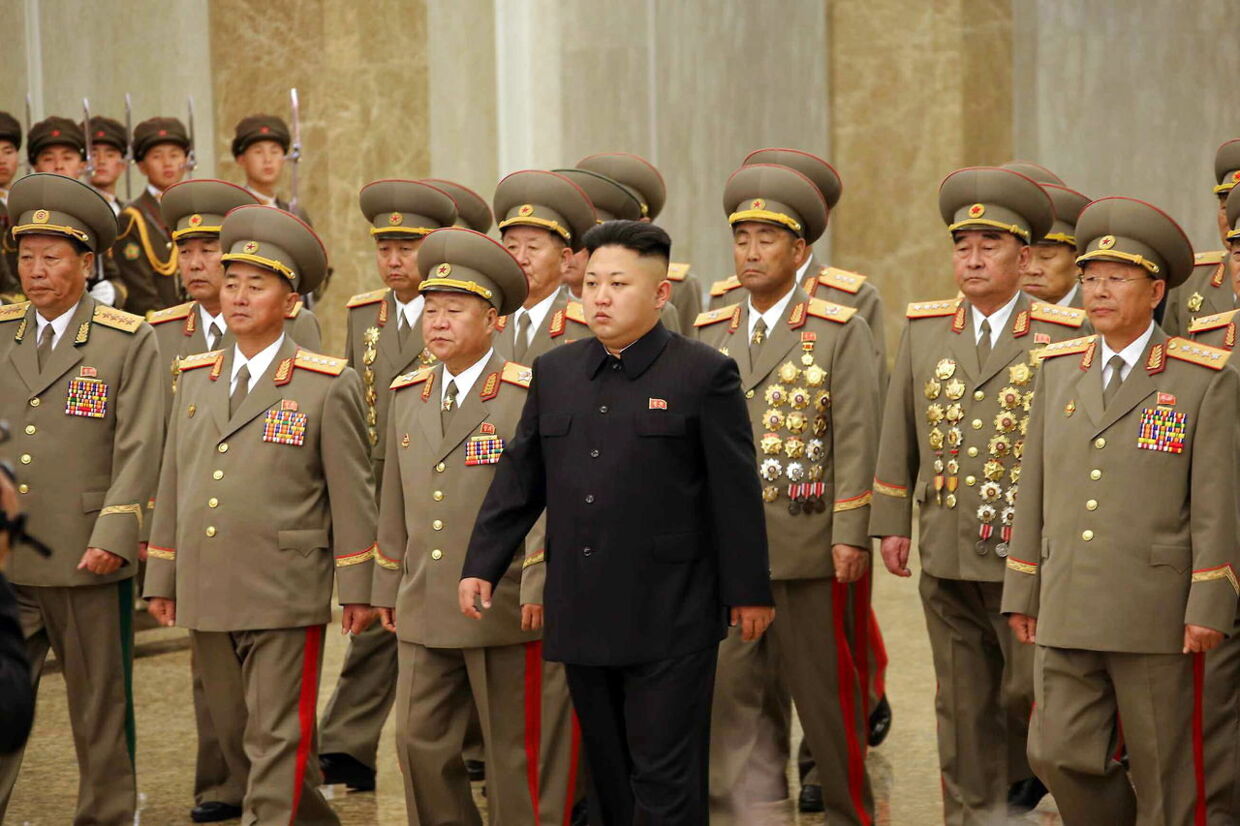 31-årige Kim Jong-un har været Nordkoreas øverste leder siden faderen Kim Jong-il døde i 2011.