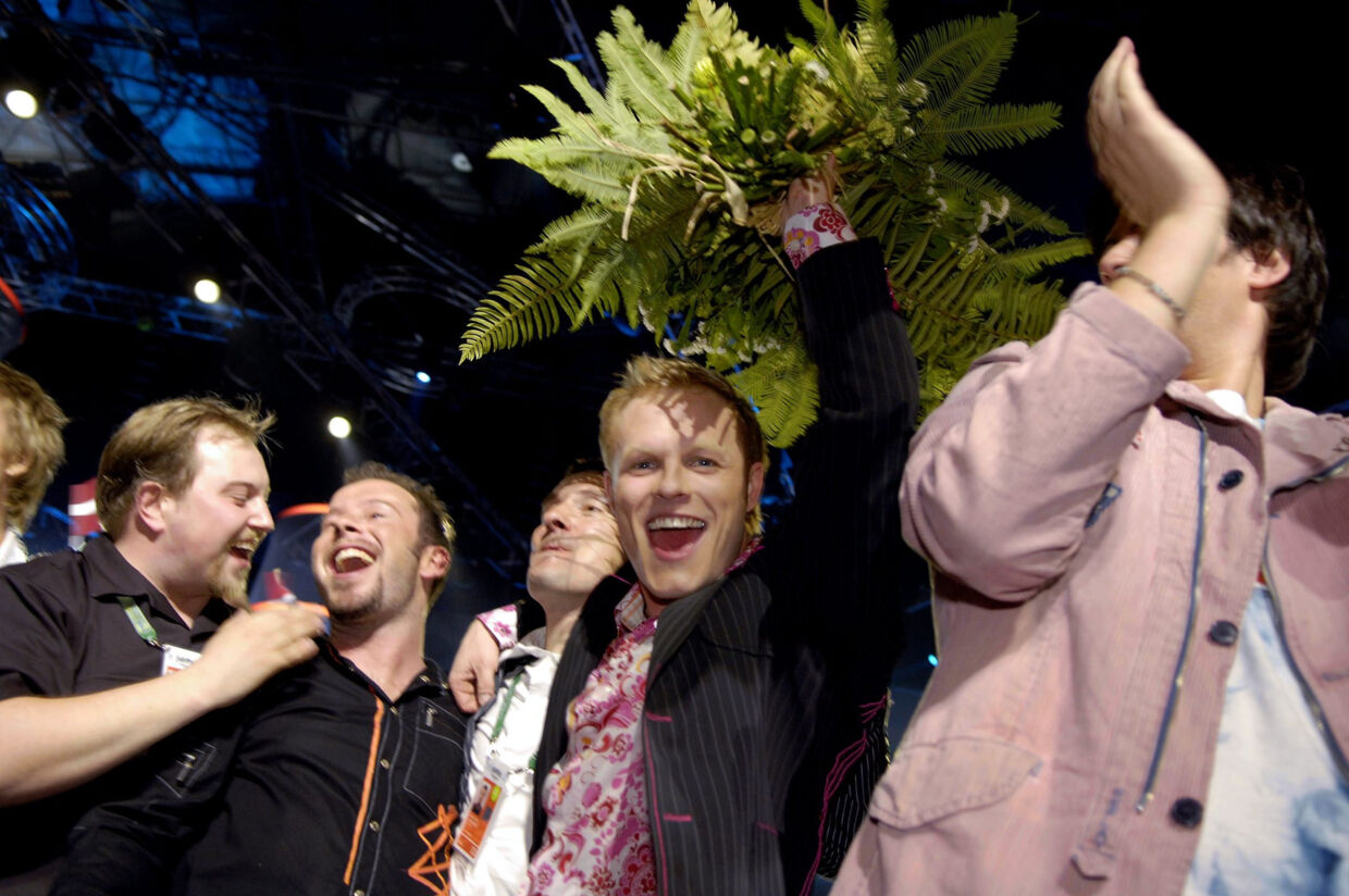 Jakob Sveistrup vandt Melodi Grand Prix i 2005 med ’Tænder på dig’. Foto: Leif R Jansson