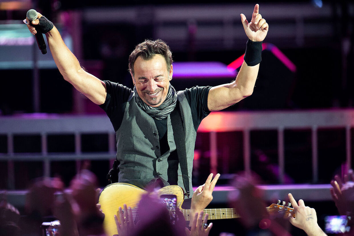 Bruce Springsteen i Parken, onsdag aften.