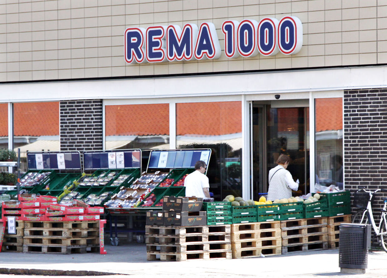 Rema 1000 supermarked.