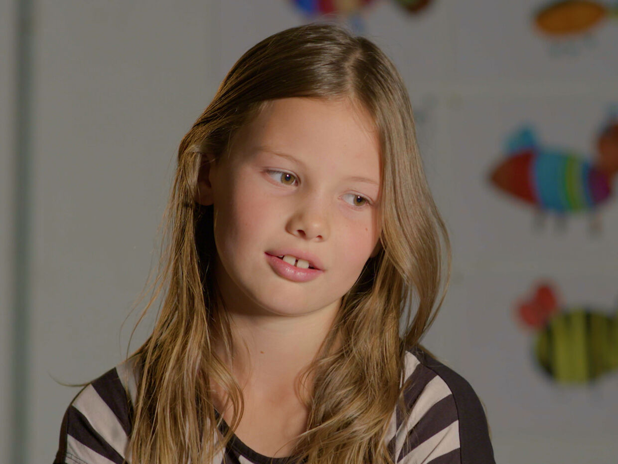 Tiårige Silje medvirker i dokumentaren ’Skilsmisse i børnehøjde’. Hun fik meget ud af at være i samtalegruppe med andre skilsmissebørn. 