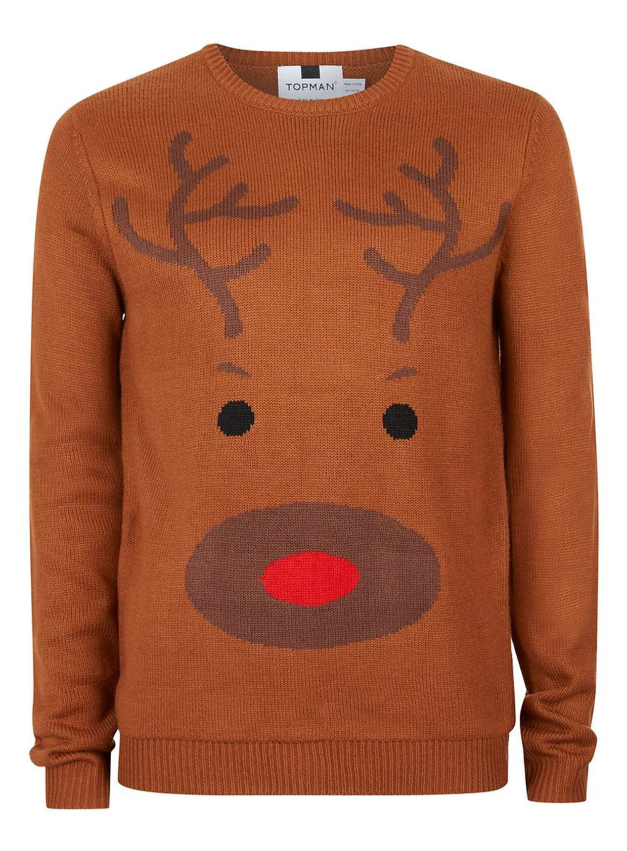 Skulle du have lyst til at gøre Liam kunsten efter, koster en rensdyrsweater fra topman.com ca. 265 kroner.