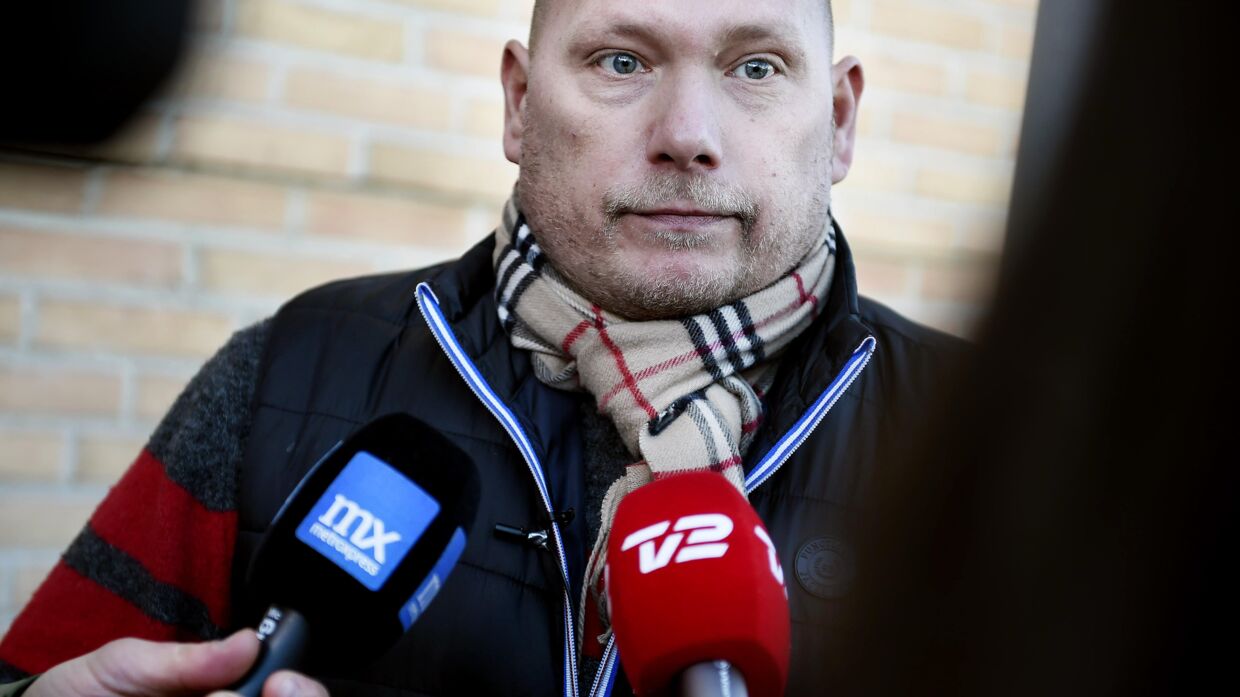 Tidligere journalist på Se og Hør Kasper Kopping efter domsafsigelsen i Retten i Glostrup 24. november 2016.