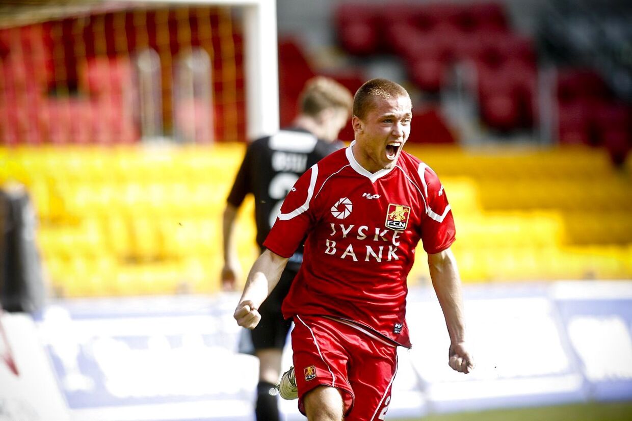 Andreas Granskov har blandt andet en fortid i FC Nordsjælland, hvor angriberen nåede at score 10 mål i 49 kampe.
