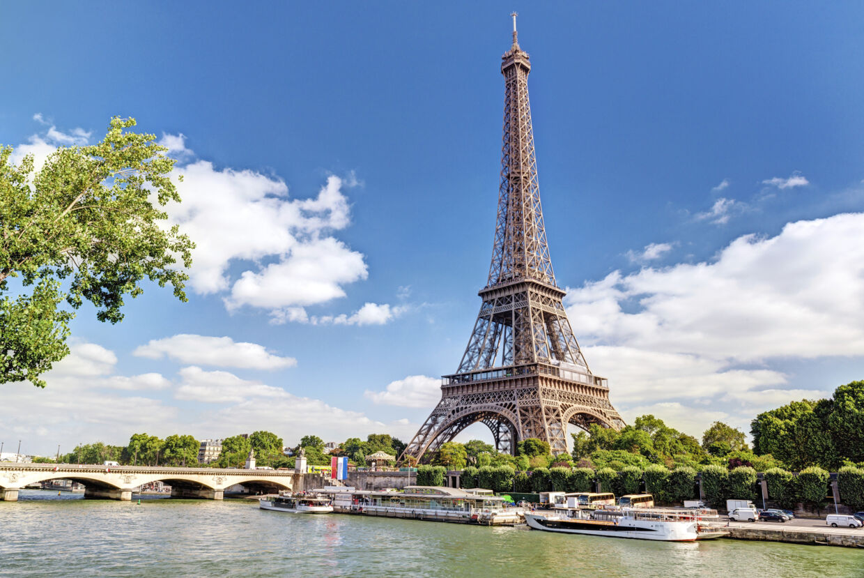 Eiffeltårnet i Paris.