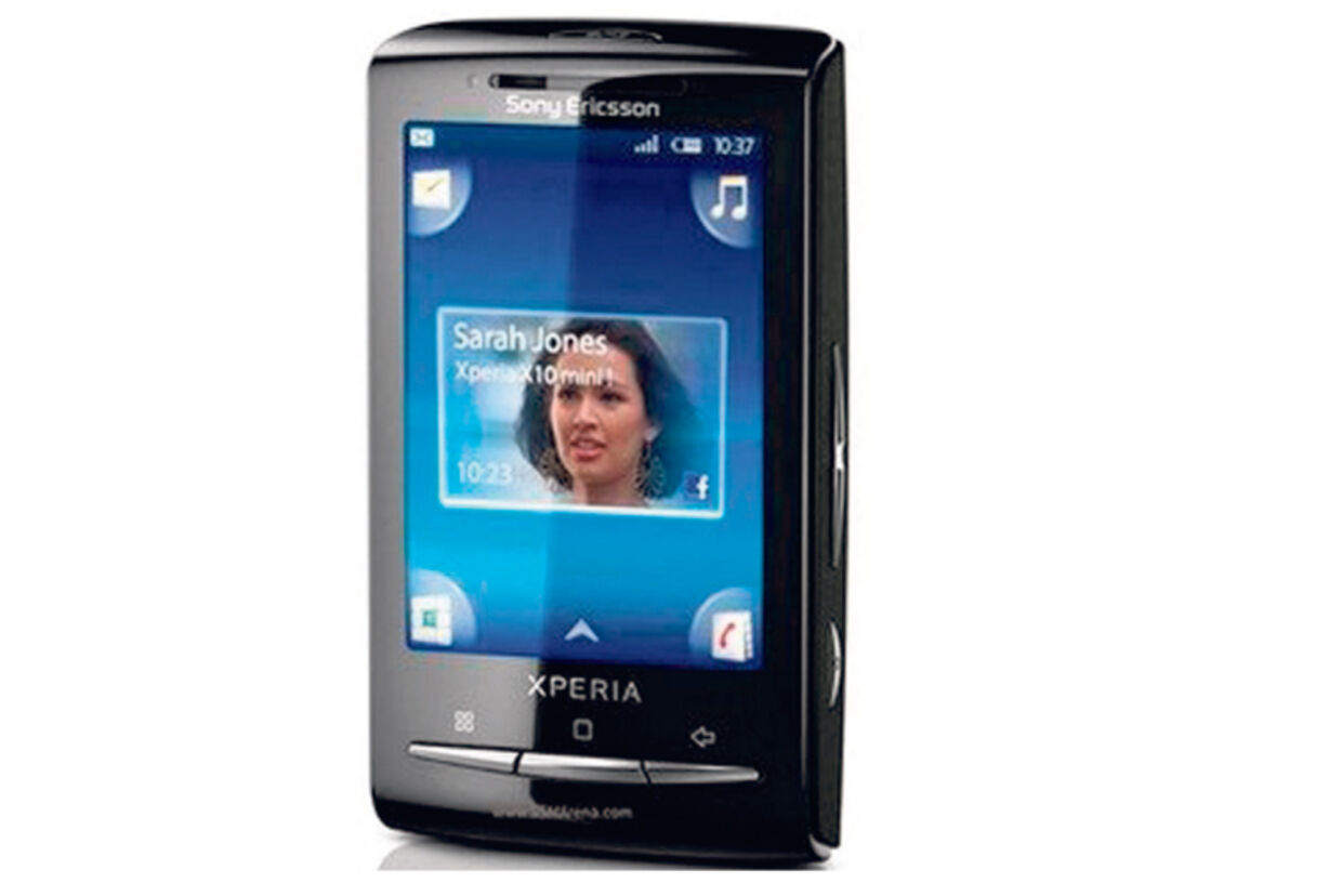 Sony Ericsson Xperia X10 Mini.