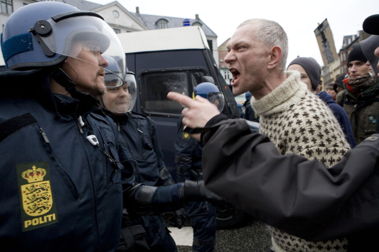 1. marts 2007 indledtes med rydningen af Ungdomshuset og endte med voldsomme uroligheder. Foto: Linda Kastrup