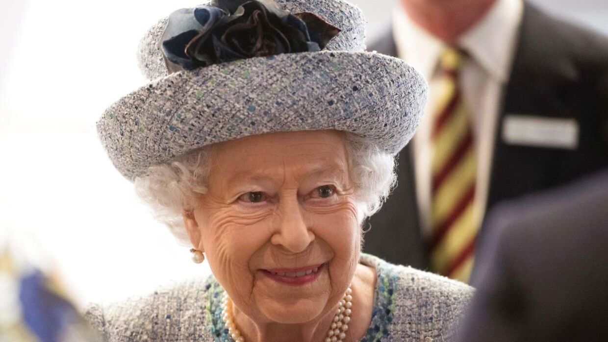 Dronning Elizabeth. Her ses hun i London den 16. marts. 