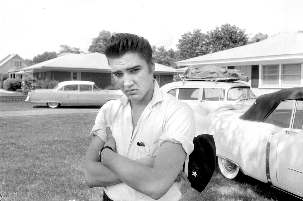 Elvis Presley som 21-årig